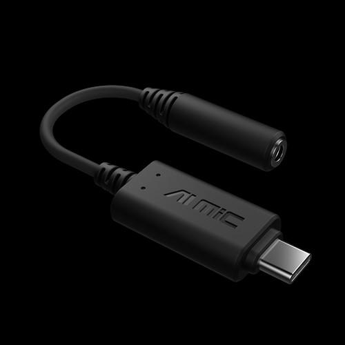 ASUS ASUS AI Noise-Cancelling Mic Adapter USB-C 3.0mm, Enhance Micro